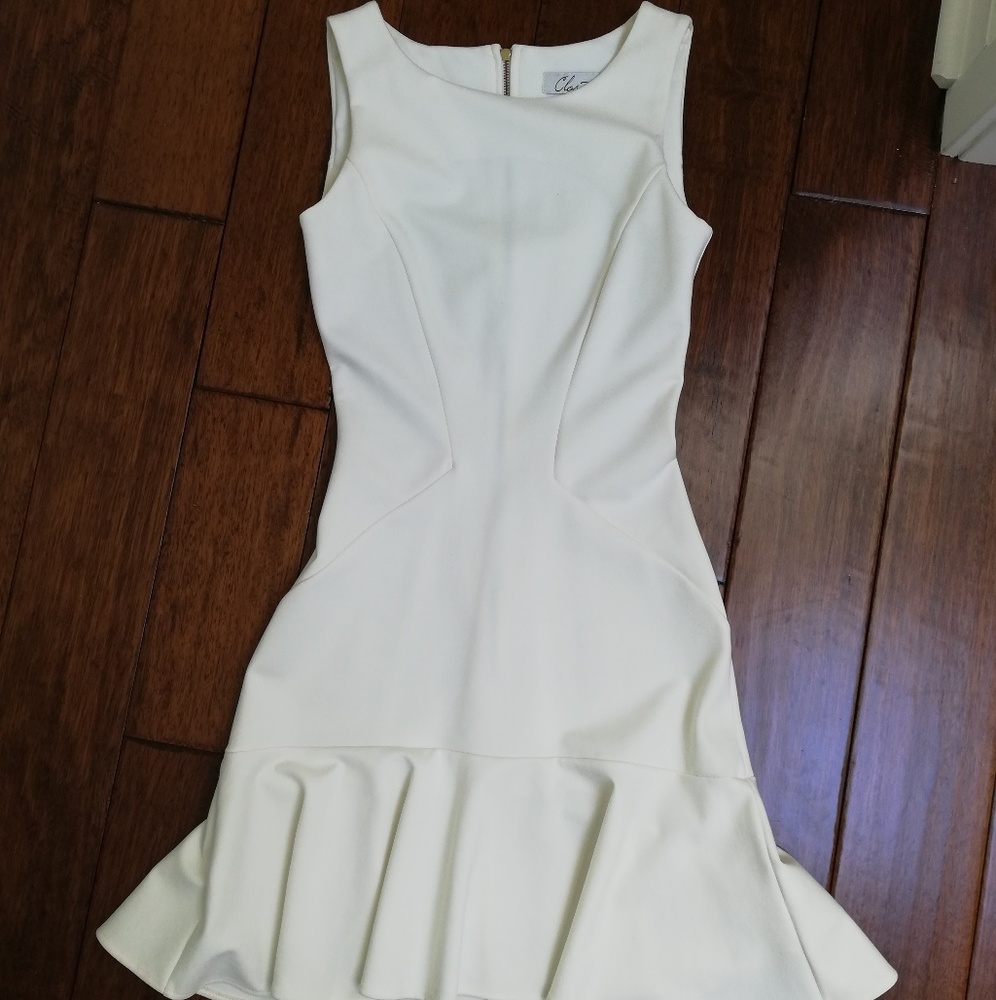 Closet bodycon peplum mini dress UK size 8